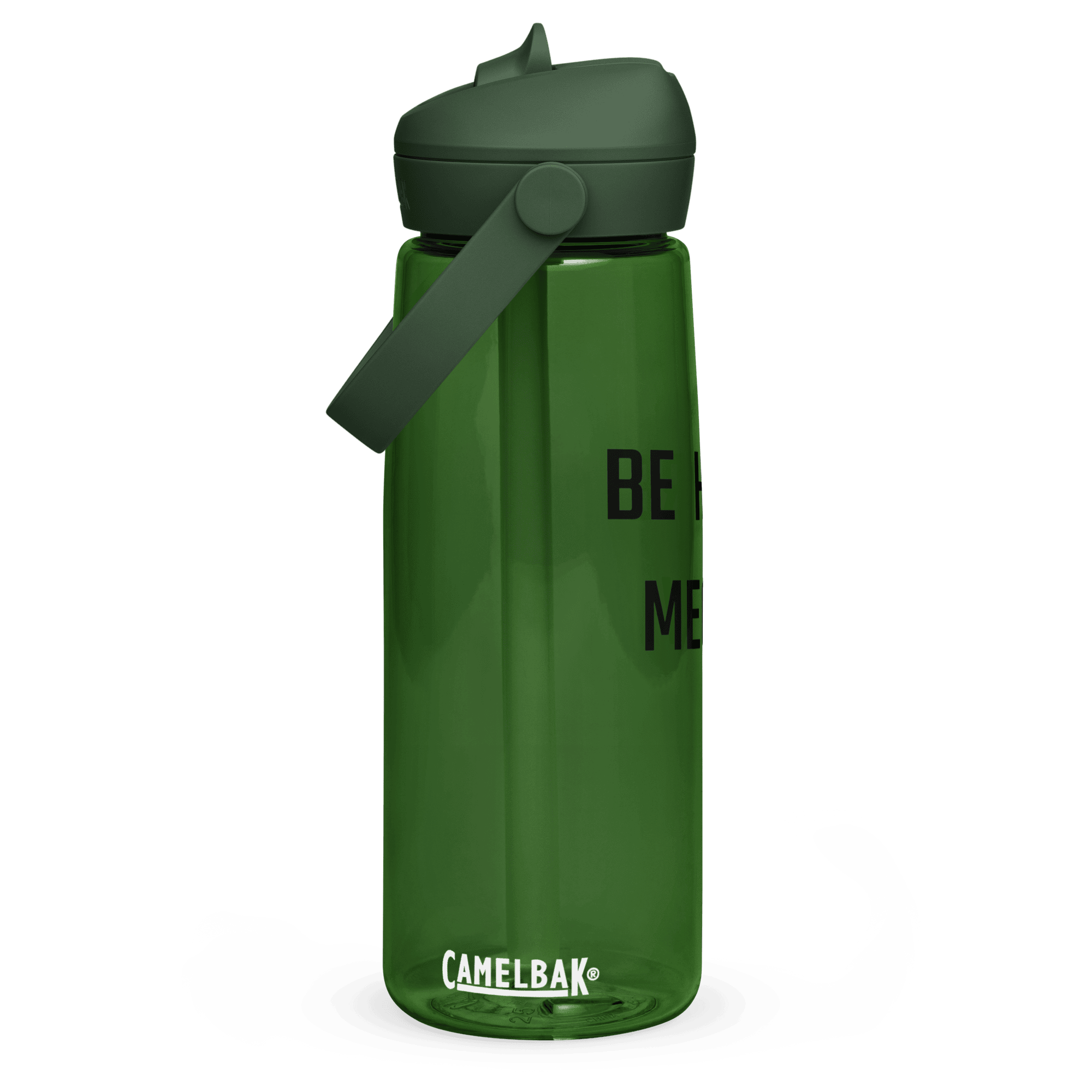 Flip Straw Water Bottle Forest Green Front 68F09Fffb696B Flip Straw Water Bottle Forest Green Front 68F09Fffb696B