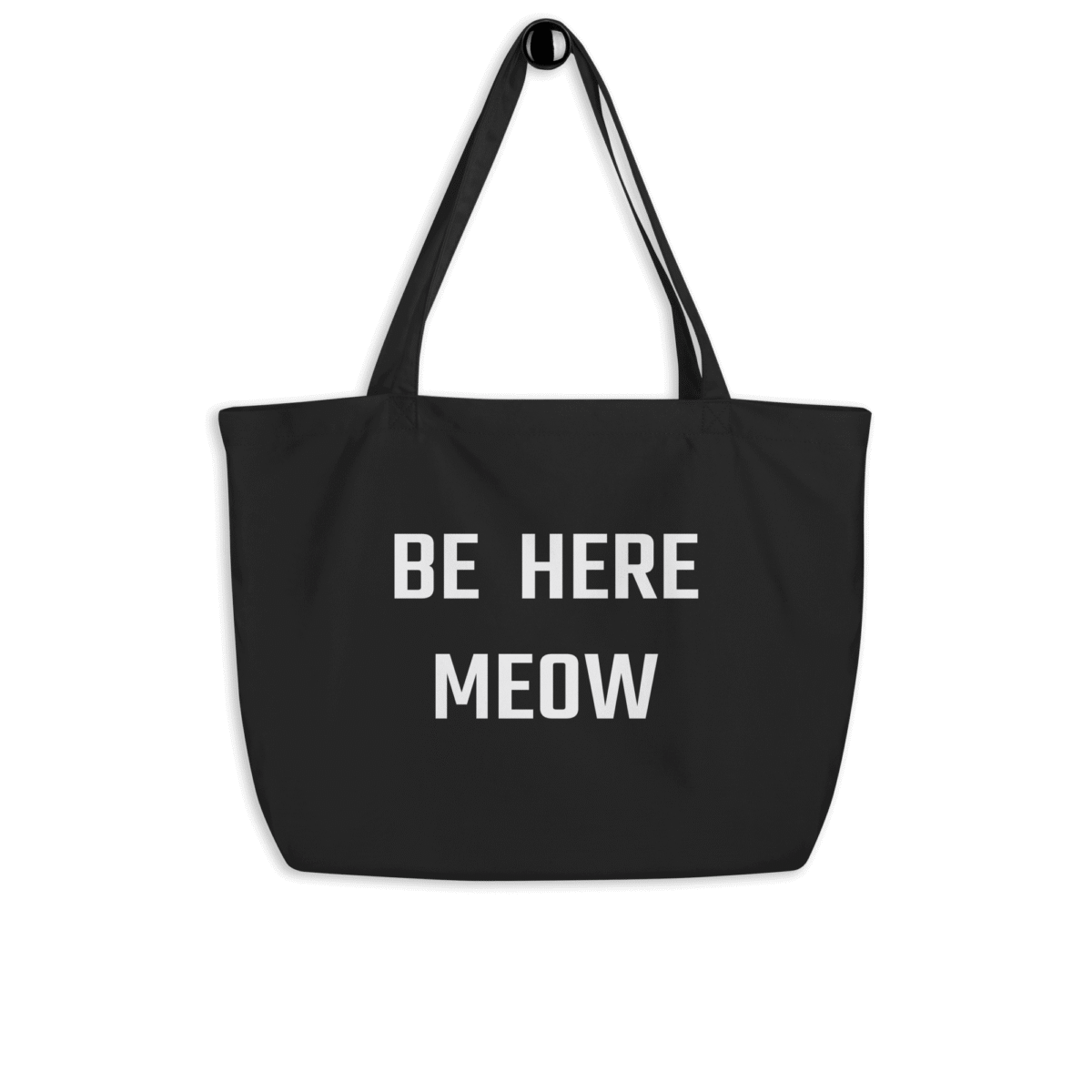 Large Eco Tote Black Front 68F0Adfb42F7B