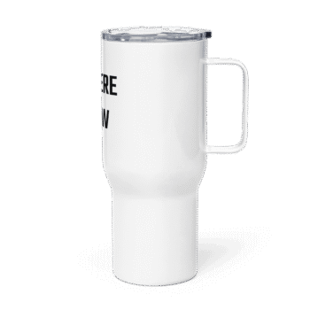 Travel Mug With A Handle White 25 Oz Left 68F09Bcf8595F Travel Mug With A Handle White 25 Oz Left 68F09Bcf8595F