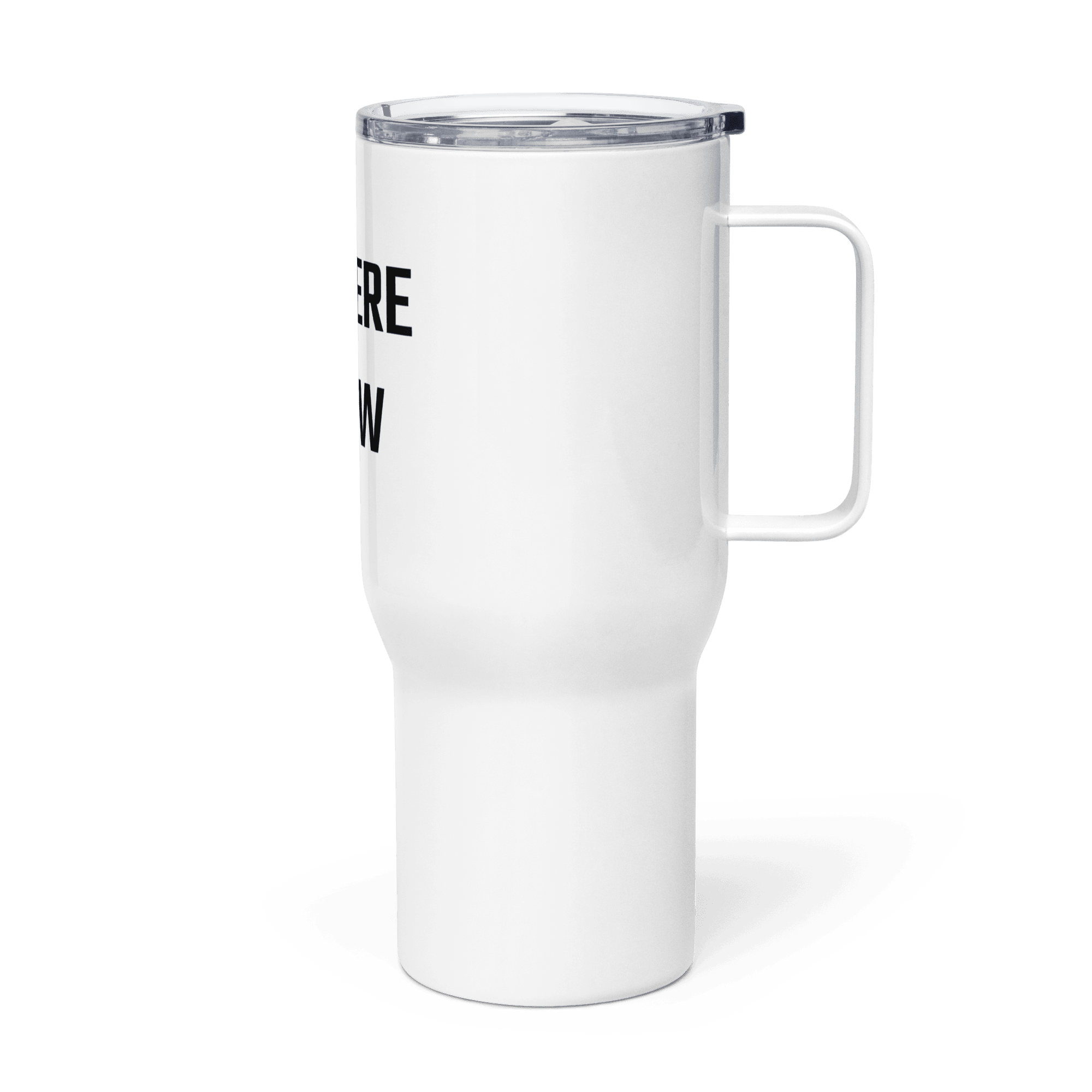 Travel Mug With A Handle White 25 Oz Left 68F09Bcf8595F Travel Mug With A Handle White 25 Oz Left 68F09Bcf8595F