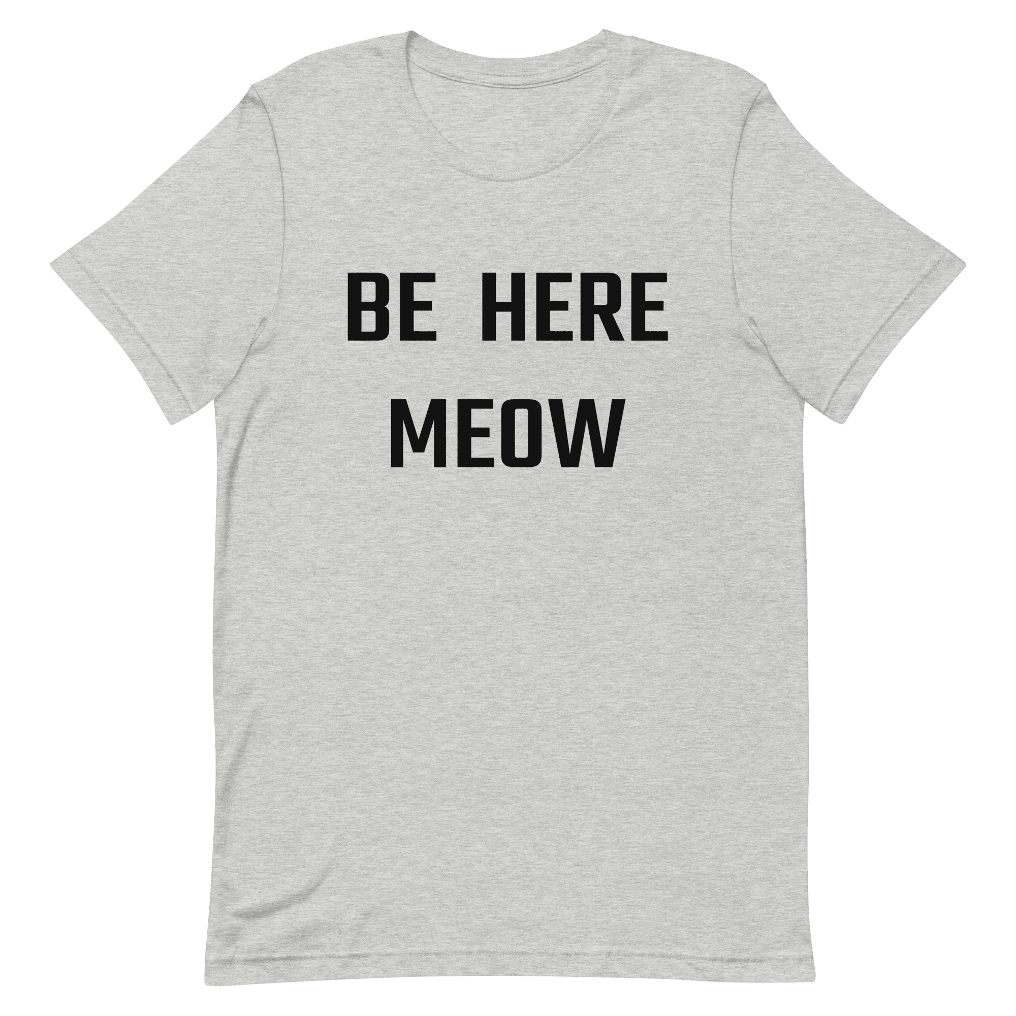 Unisex Staple T Shirt Athletic Heather Front 68F4158777Eee