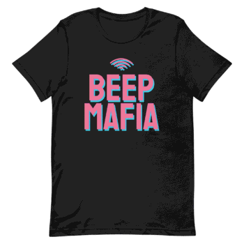 Unisex Staple T Shirt Black Front 68F4677C81Bc5