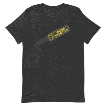 Unisex Staple T Shirt Dark Grey Heather Front 68F461Ae7E058