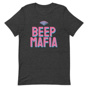 Unisex Staple T Shirt Dark Grey Heather Front 68F4677C9B3F9