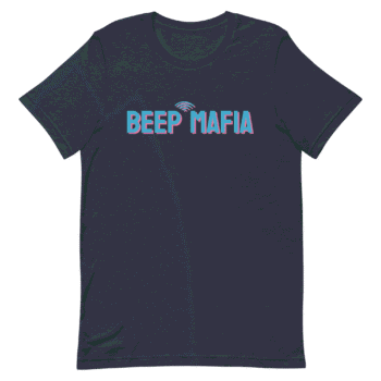 Unisex Staple T Shirt Heather Navy Front 68F59F961E862