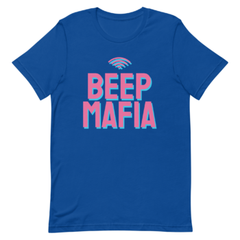 Unisex Staple T Shirt True Royal Front 68F4677C91E62