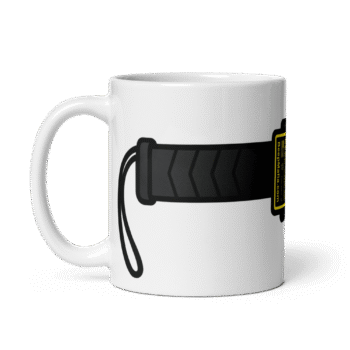 White Glossy Mug White 11 Oz Handle On Left 68Ebfb9D80719