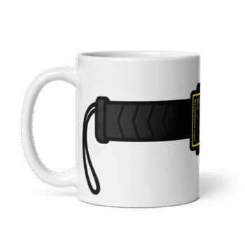 White Glossy Mug White 11 Oz Handle On Left 68Ebfbcd3B8C0